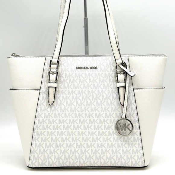 Michael Kors Large Charlotte Tote Bag Optic
White Leather - Picture 6 of 11